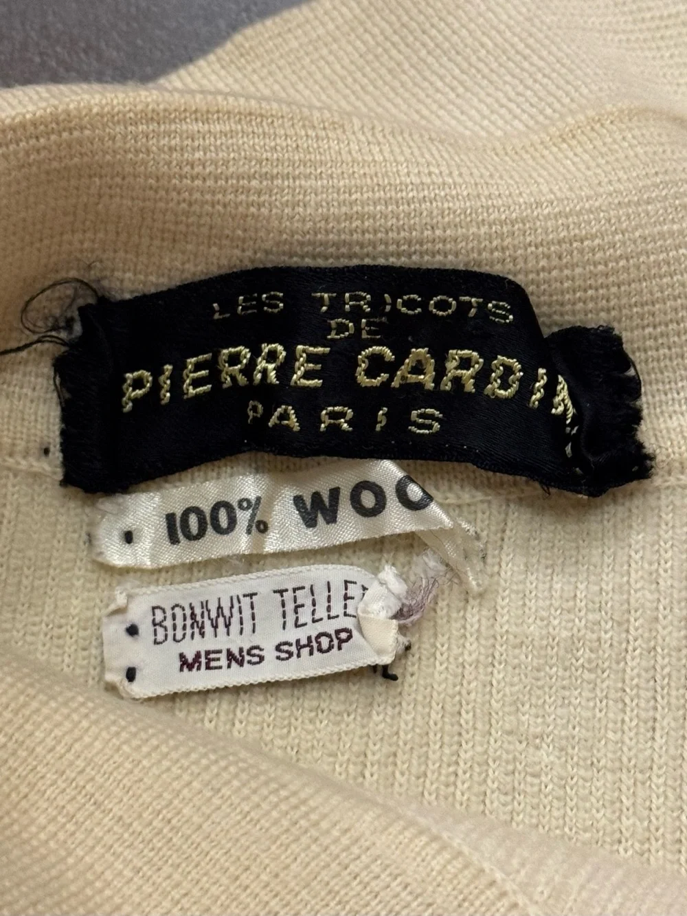 Pierre Cardin soft ribbed